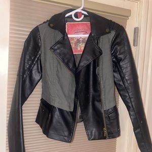 Leather jacket